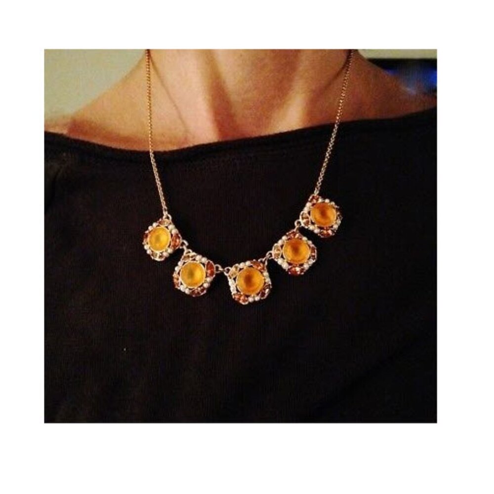 Kate Spade New York Belle Fleur Frontal Necklace
